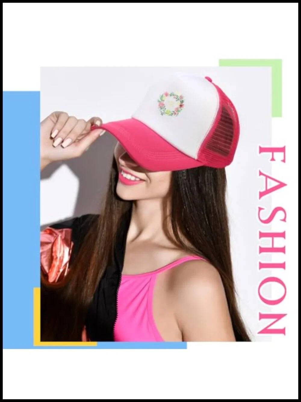 20 Pack Sublimation Blank Mesh Baseball Cap Polyester Mesh Plain Trucker Hat